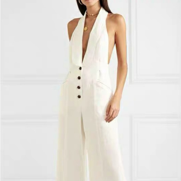 Pants - Wide Leg Jumpsuits